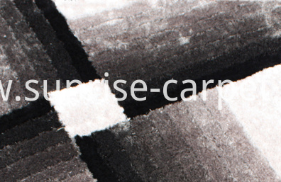Polyester Silk Shaggy Blading Design Rug Polyester Silk Shaggy Blading Design Rug